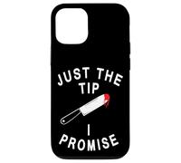 Just The Tip I Promise Funny Halloween Saying Case for iPhone 12/12 Pro