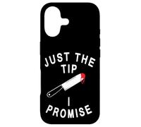 Just The Tip I Promise Funny Halloween Saying Case for iPhone 17