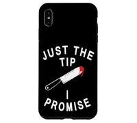 Just The Tip I Promise Funny Halloween Saying Case for iPhone XS Max