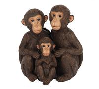 Just The Tree Of Us Monkey Family Ornament Something Different Brown One Size