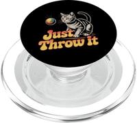 Just Throw It Cat Meme Funny Kitty Memes Funny Kitty Cats PopSockets PopGrip for MagSafe