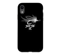 Just Tie It Vise Bench Trout Streamer Hackle Hook Fishing Case for iPhone XR