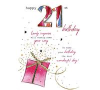 Just To Say Female Happy 21st Birthday Greeting Card Second Nature Cards JT167