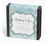 Just to say... Thinking of You (wrap). 12 x Twenty Minute Candles with a Ceramic Holder for Relaxation, Meditation, Mindfulness and Well-Being