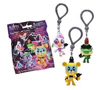 Just Toys LLC Five Nights at Freddy's Backpack Hangers (Five Nights at Freddy's Security Breach Backpack Hangers - Series 2), Multi
