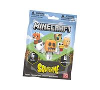 Just Toys LLC Minecraft Backpack/Clip Hangers 2.5" 6cm Figures - Rubber Creeper