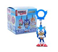 Just Toys LLC Sonic the Hedgehog Backpack Hangers, Multi, 2.5 inches, Series 3