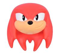 Just Toys Sonic The Hedgehog Mega SquishMe - Knuckles | Officially Licensed Slow Rising Squishy Foam - 6 Inches - Sonic, Knuckles, Tails, Amy Rose, Super Sonic