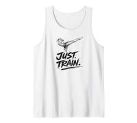 Just Train Kickboxing Nak Muay Thai Boxing Fighter Gift Tank Top