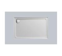 Just Trays Fusion Rectangular Shower Tray With 4 Upstand - 1100mm x 800mm - White Please Select Size: 1100 x 800mm, Finish: White