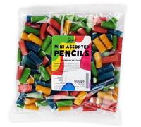 Just Treats Mini Assorted Pencils (500g Share Bag)