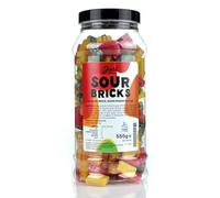 Just Treats Sour Bricks Gift Jar