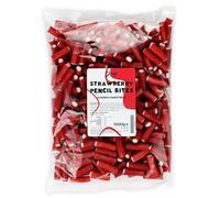 Just Treats Strawberry Pencil Bites (1kg Party Bag)