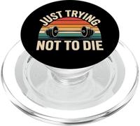 Just Trying Not To Die Intense Workout Training - PopSockets PopGrip for MagSafe