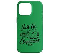 Just Us No Fuss Elopement 2026 Micro Wedding Bride Case for iPhone 16 Pro