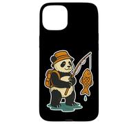 Just Vibin’ Like a Panda Funny Animal Zen Graphic Case for iPhone 15 Plus