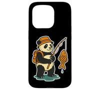 Just Vibin’ Like a Panda Funny Animal Zen Graphic Case for iPhone 15 Pro