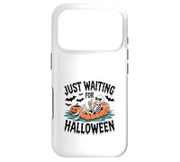 Just Waiting for Halloween Spooky Ghosts Pumpkins Full Moon Case for iPhone 17 Pro