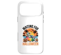Just Waiting for Halloween Spooky Ghosts Pumpkins Full Moon Case for iPhone 17 Pro Max