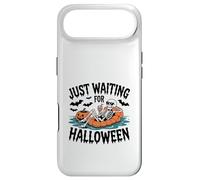 Just Waiting for Halloween Spooky Ghosts Pumpkins Full Moon Case for iPhone Air