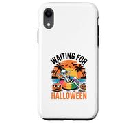 Just Waiting for Halloween Spooky Ghosts Pumpkins Full Moon Case for iPhone XR