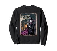 JUST WAITING FOR HALLOWEEN with Cool Vampire Sweatshirt