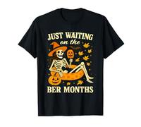 Just waiting on the ber months summerween womens fall T-Shirt