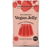 Just Wholefoods Vegan Jelly Crystals - Strawberry - 85g