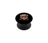 Just Wing It Chicken Lover Farm Pun PopSockets Adhesive PopGrip