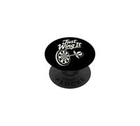 Just Wing It Winged Dart Pub Humor PopSockets Adhesive PopGrip
