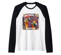 Just Wingin It Beautifully Positive Motivational Design Raglan Baseball Tee