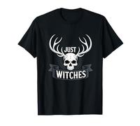 Just Witches Witchcraft Halloween Feminist Witch T-Shirt