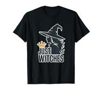 Just Witches Witchcraft Halloween Feminist Witch T-Shirt