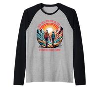 Just You and Me a EBC Everest Nepal Adventure Couples Hiking Raglan Baseball Tee
