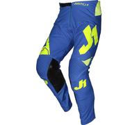 Just1 J-Flex Aria Motocross Pants, blue-yellow, size 44 for Men
