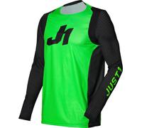Just1 J-Flex Youth Motocross Jersey, black-green, size XS