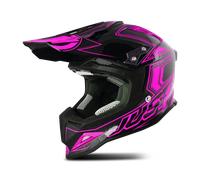 Just1 J12 Carbon MX Helmet Fluorescent PinkXL Fluorescent Pink