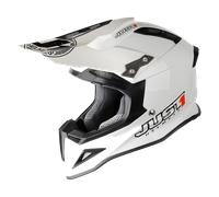 Just1 J12 Solid MX Helmet WhiteM White