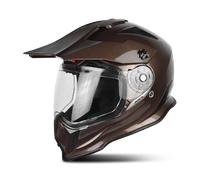 Just1 J14 Solid Adventure Helmet BrownS Brown
