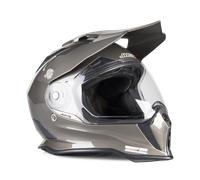 Just1 J14 Solid Adventure Helmet GreyS Grey