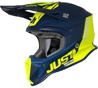 Just1 J18 Pulsar MIPS Motocross Helmet, blue-yellow, size XS for Men