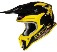 Just1 J18 Rockstar MIPS Motocross Helmet, black-yellow, size M for Men