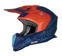 Just1 J18 Vertigo Off-road Helmet White,Blue XS