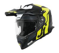 Just1 J34 Pro Tour Motocross Helmet, black-yellow, size XS for Men