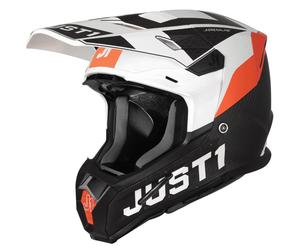 JUST1 JUST1 - Helmet J22 Adrenaline Orange / White / Matt Carbon 2024 M