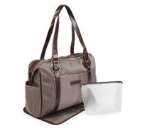 just4baby Fashion Stylish 3pcs Baby Nappy Changing Shoulder Bags Set LARGE SIZE in BROWN