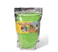 Just4baby Magic Motion Moving Kinetic Play Sand 500g Variety Colours (500g Green Sand)
