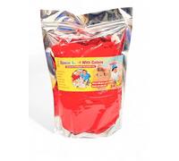 Just4baby Magic Motion Moving Kinetic Play Sand 500g Variety Colours (500g Red Sand)