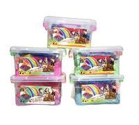 just4baby Magic Motion Sand 1.5kg 1500g Play Set Tub Castle & Animal Moulds Children Toy