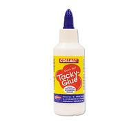 JustArtsCrafts Quick-Dry Tacky Glue, 100ml - Perfect for Arts, Crafts & DIY - PVA Based, Flexible & Strong Bond - Adults & Kids Use - for Paper, Cardboard, Wood, Ceramics